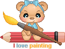 Logo Love Painting